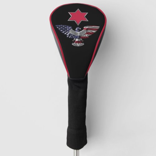 6th Infantry Division Red Star  Golf Head Cover