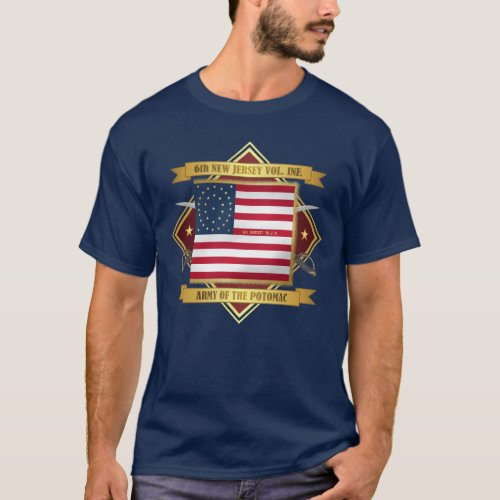 6th New Jersey Volunteers T_Shirt