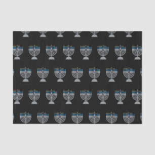 6th Night of Hanukkah Glitter Tissue Paper