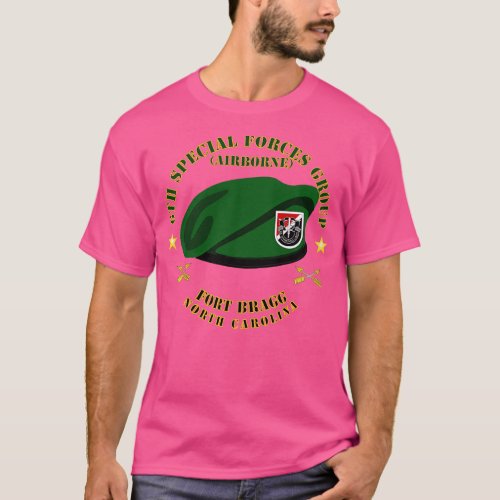 6th SFG Beret FBNC T_Shirt
