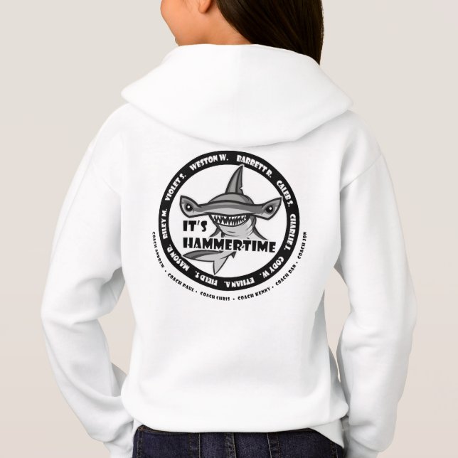 6U Hammerheads Spring 2022 Hoodie (Back)