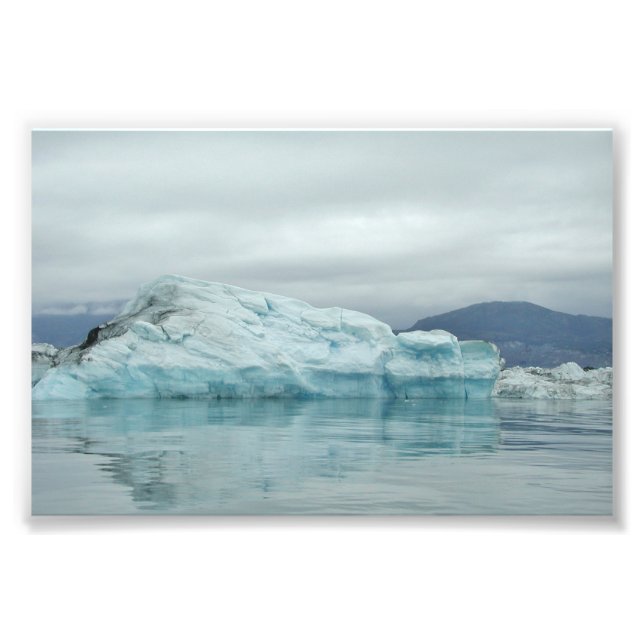 6x4 photo iceberg print (Front)