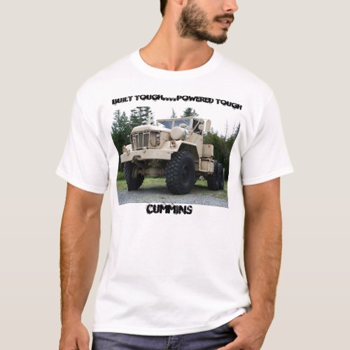 6X6 Military Truck T_Shirt