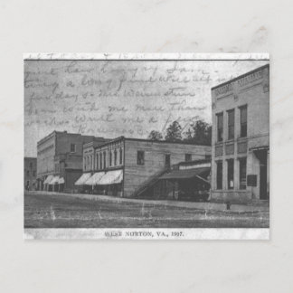 700 block of Norton, Virginia in 1907. Postcard