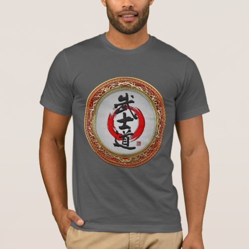 700 Japanese Calligraphy _ Bushido T_Shirt