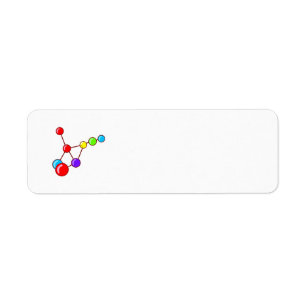 700 MOLECULE SCIENCE ATOMS COLORFUL GRAPHICS LOGO LABEL