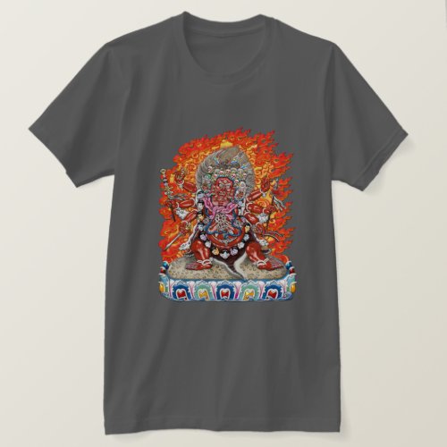 700 Tibetan Thangka  _ Wrathful Deity Hayagriva T_Shirt