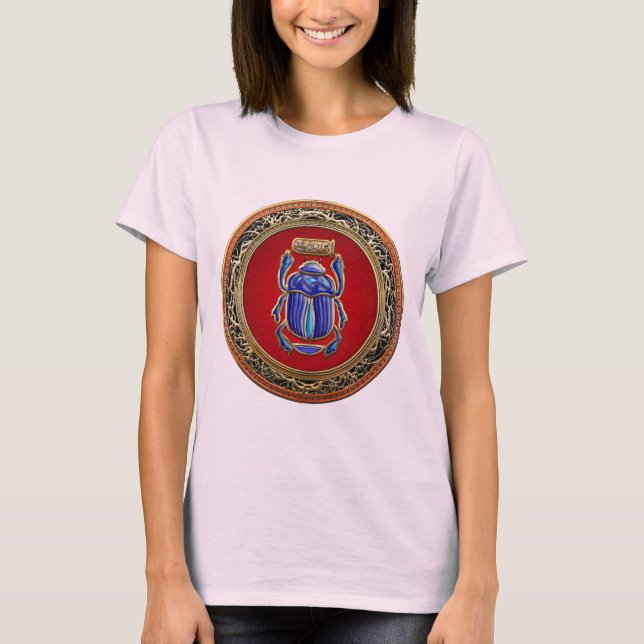 [700] Treasure Trove: Ancient Egyptian Scarab T-Shirt (Front)