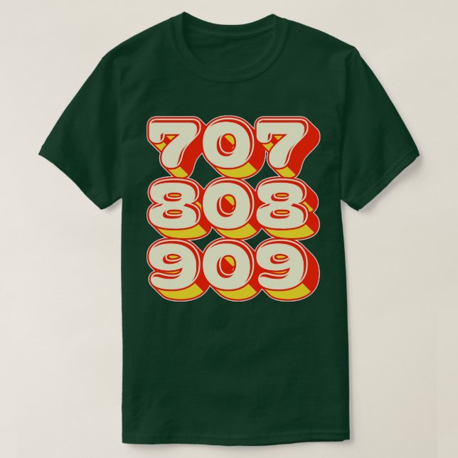 707 808 T-Shirt (Design Front)