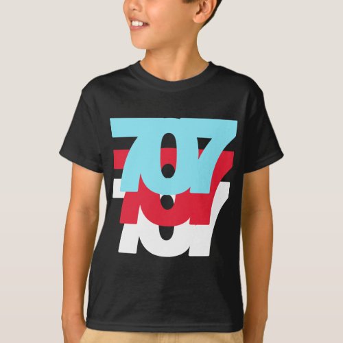 707 Area Code T_Shirt