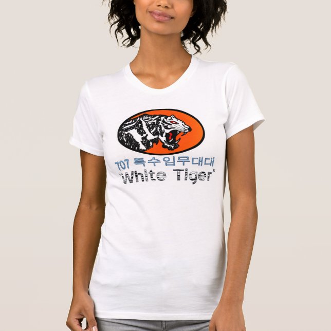 707th SMB "White Tiger" T-Shirt (Front)