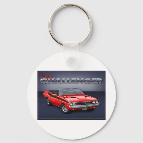 70_72 Challenger Keychain