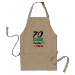 70 And Still Cookin Adult Apron at Zazzle