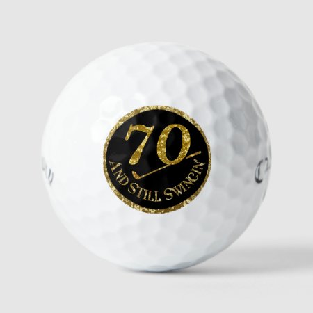 70 And Still Swingin' Golf Balls