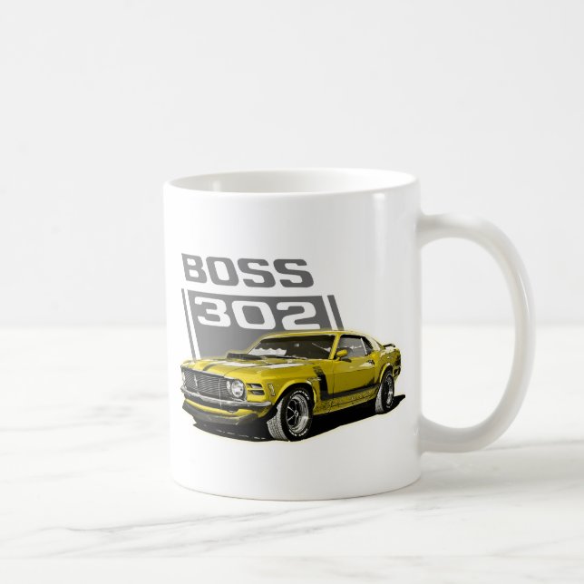70 Boss 302 Yellow Coffee Mug (Right)