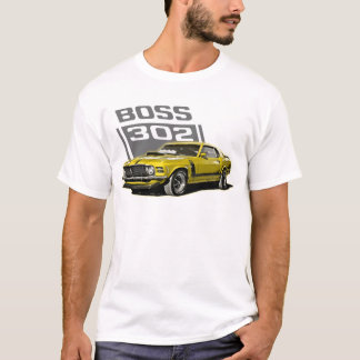 70 Boss 302 Yellow T-Shirt