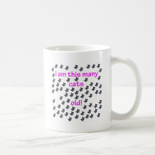 70 Cat Heads Old Coffee Mug