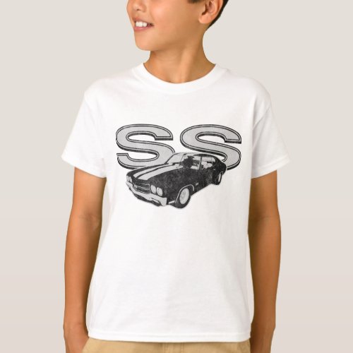 70 Chevelle SS Distressed T_Shirt
