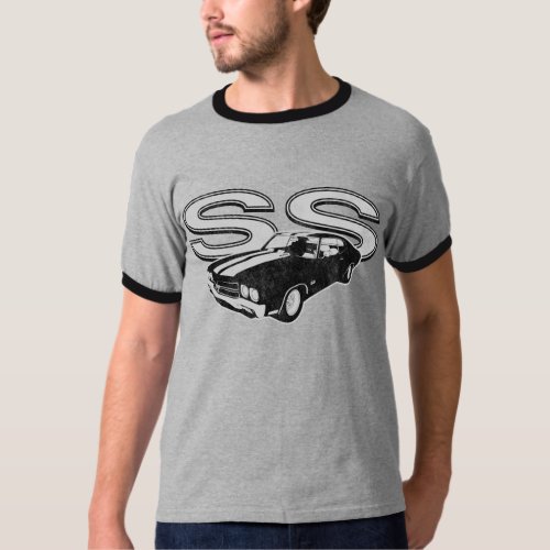 70 Chevelle SS Distressed T_Shirt