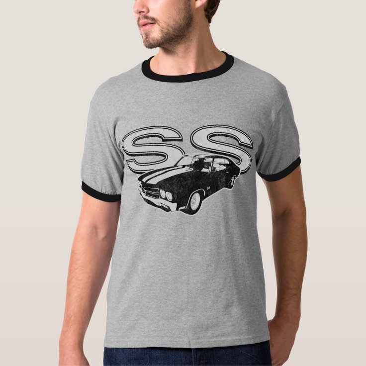 70 Chevelle SS Distressed T-Shirt | Zazzle