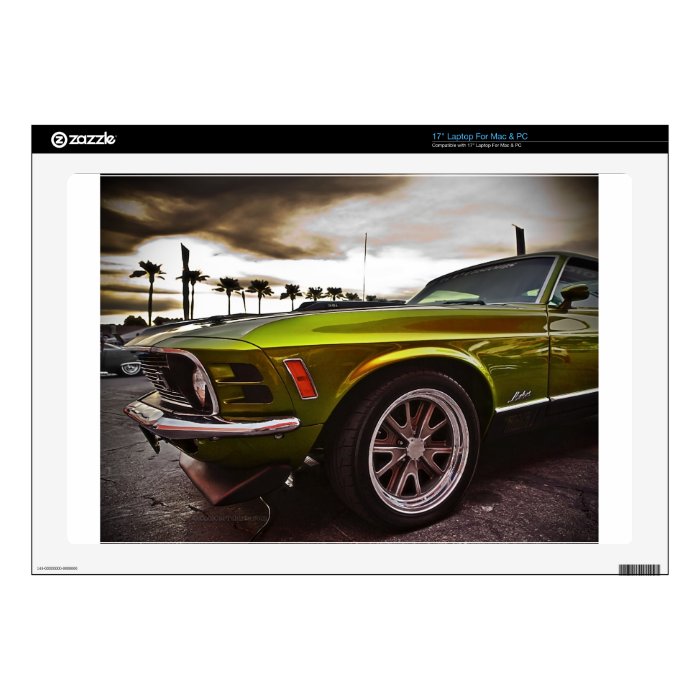 70 Mach 1 Mustang Skins For 17" Laptops