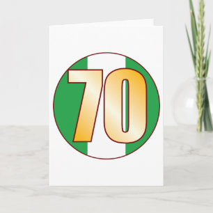 70 NIGERIA Gold Card