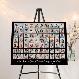70 Photo Collage Add Your Own Greeting Foam Board