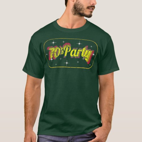 70 Retro 1970s Seventies Music Retro Dancing 70s T_Shirt