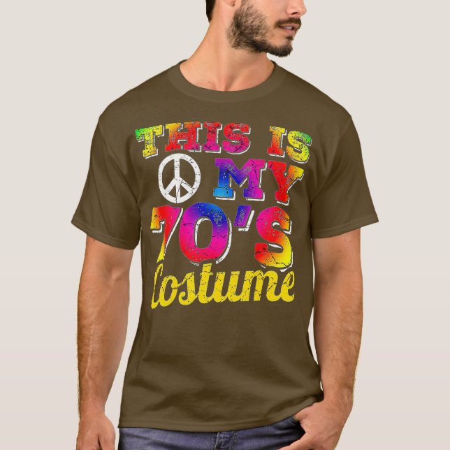 70 Retro 1970s Seventies Music Retro Dancing 70s T-Shirt (Front)