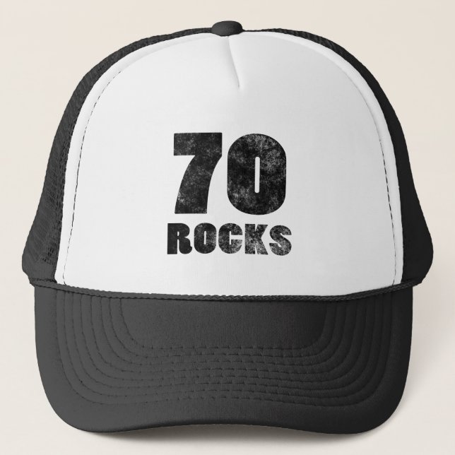 70 Rocks Trucker Hat (Front)