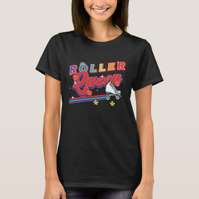 70 s Costume and Retro Roller Disco Outfit for Rol T-Shirt (Front)