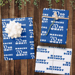 70 so what Funny Quote Typography 70th Birthday Wrapping Paper Sheets<br><div class="desc">70 so what Funny Quote Typography 70th Birthday Wrapping Paper Sheets. 70th birthday personalized wrapping paper with a funny and motivational quote 70 So what. Add you name.</div>