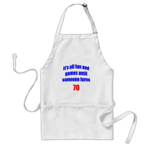 70 Someone turns 70 Adult Apron