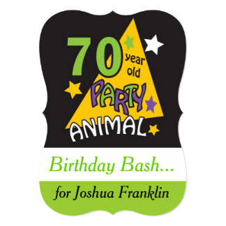 funny 70th birthday invitations announcements zazzle christmas gift ideas for 80 year old woman