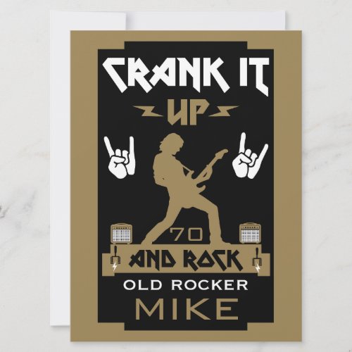 70 Year Old Rockers Birthday