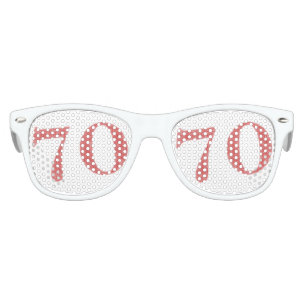 70 years anniversary kids sunglasses