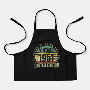 70 Years Old Gifts Vintage 1951 Birthday Apron