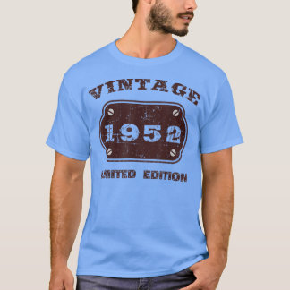 70 Years Old Vintage 1952 Limited Edition 70th Bir T-Shirt