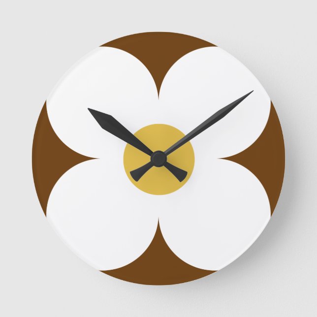 70s 60s inspired wall clock (Front)