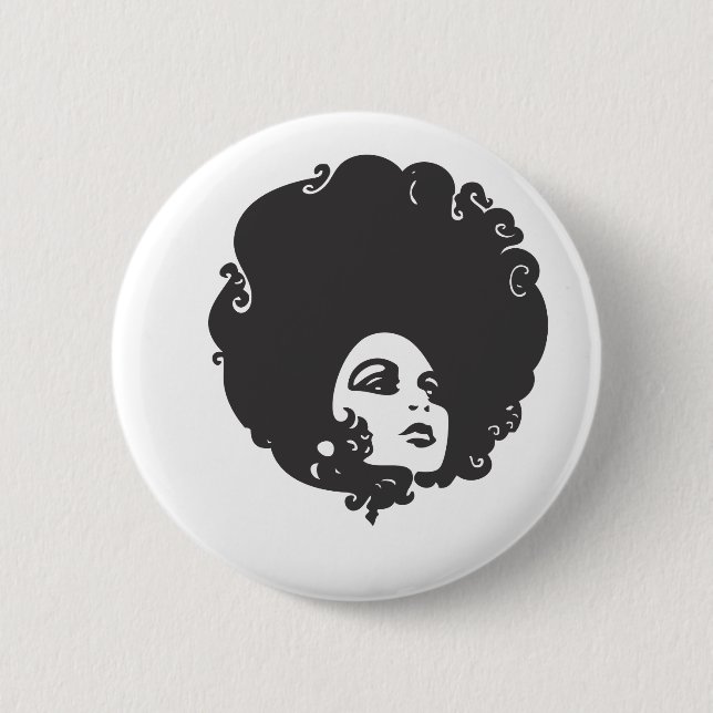 70s Chick Button (Front)