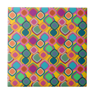 70s Colors  Ceramic Tile