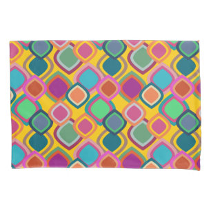 70s Colors  Pillow Case