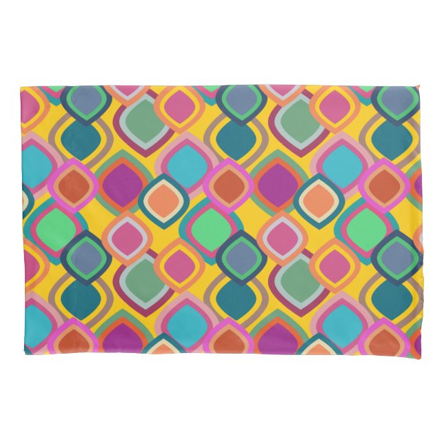 70s Colors  Pillow Case (Front)