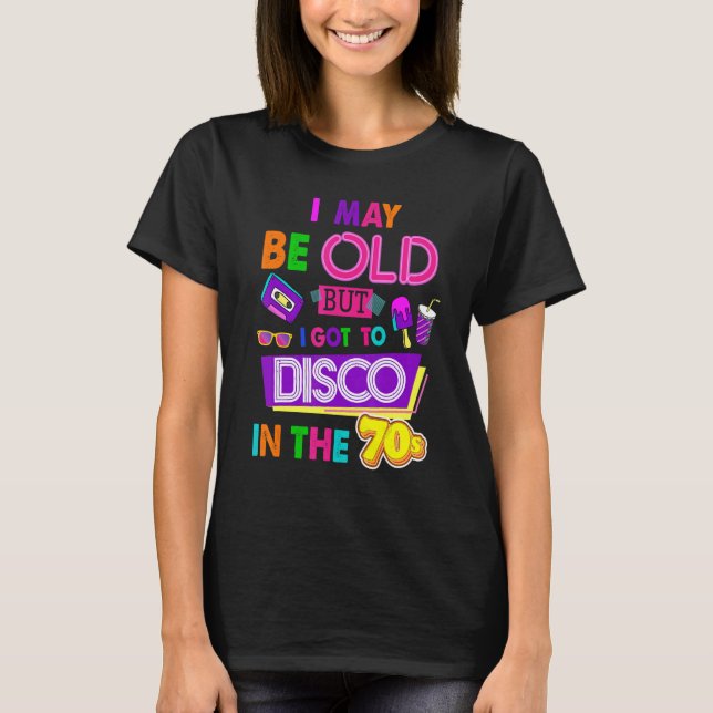 70s Design For Women Rave Outfit & 70s Festival Co T-Shirt (Front)