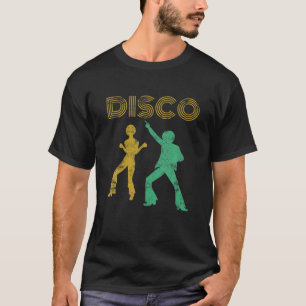 70S Disco Dancers Retro 60S Party Club Dancing Gif T-Shirt