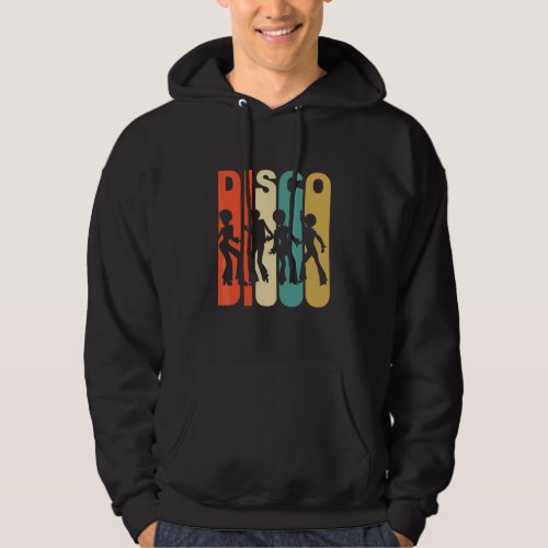70s Disco Mom Cute Dancing Mommy Design Mother Dis Hoodie