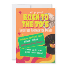 70s Disco Themed Volunteer Appreciation Party