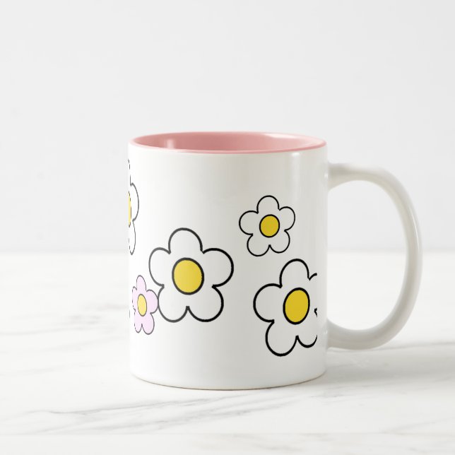 70's Flowers Simple N°2 Mug (Right)