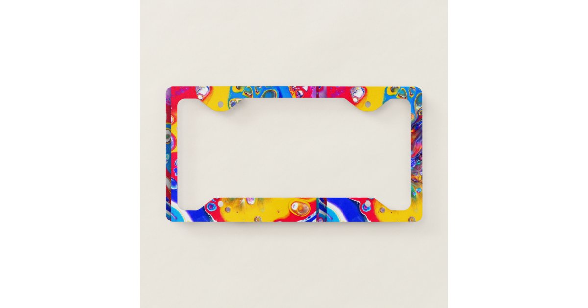 70's Fun License Plate Frame | Zazzle