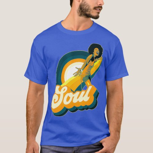 70s Funk Afro Disco Soul T_Shirt